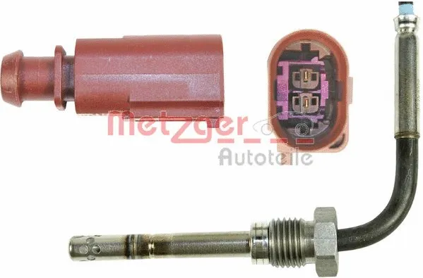 Sensor, exhaust gas temperature