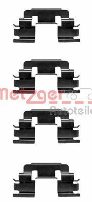 Accessory Kit, disc brake pad (109-1249)