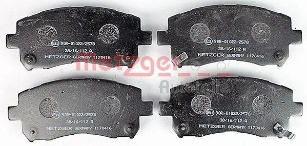 Brake Pad Set, disc brake (1170416)