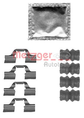 Accessory Kit, disc brake pad (109-1827)