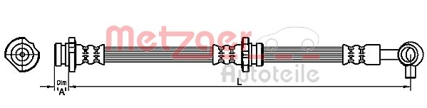 Brake Hose (4111228)