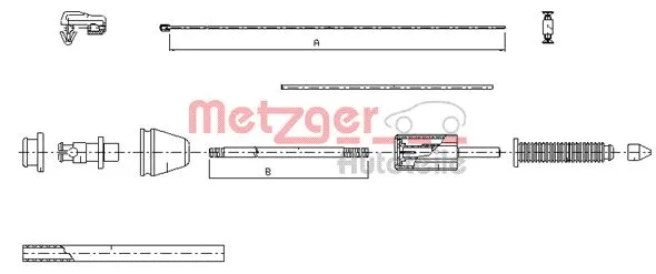 Accelerator Cable (10.0383)