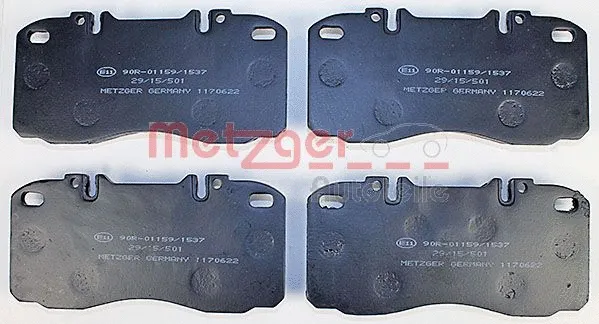 Brake Pad Set, disc brake (1170622)