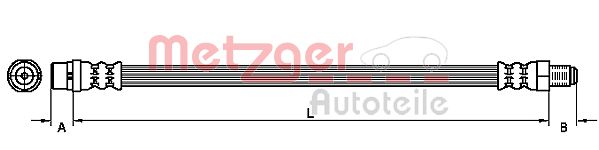 Brake Hose (4110125)