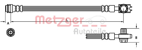Brake Hose (4110246)