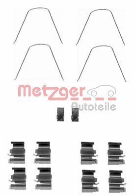 Accessory Kit, disc brake pad (109-1651)