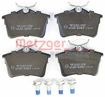 Brake Pad Set, disc brake (1170139)
