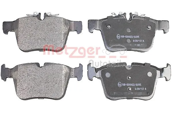 Brake Pad Set, disc brake (1170858)