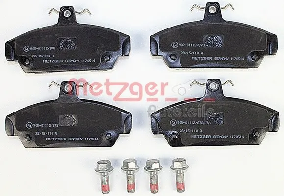 Brake Pad Set, disc brake (1170514)
