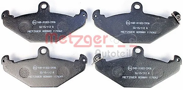 Brake Pad Set, disc brake (1170362)
