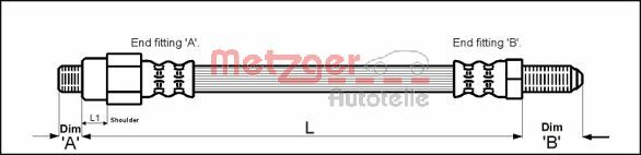 Brake Hose (4113239)
