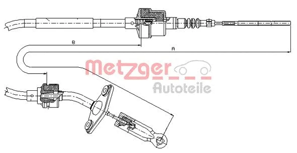 Cable Pull, clutch control (632.12)