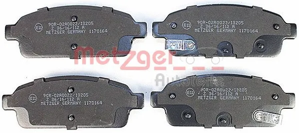Brake Pad Set, disc brake (1170164)