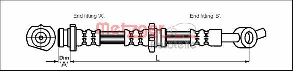 Brake Hose (4111967)