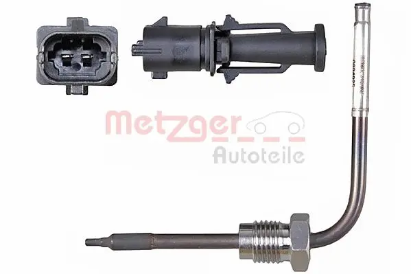 Sensor, exhaust gas temperature