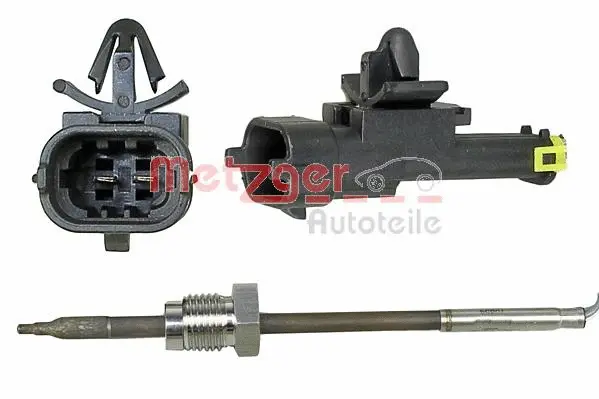 Sensor, exhaust gas temperature