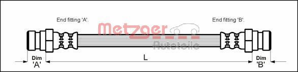 Brake Hose (4113287)
