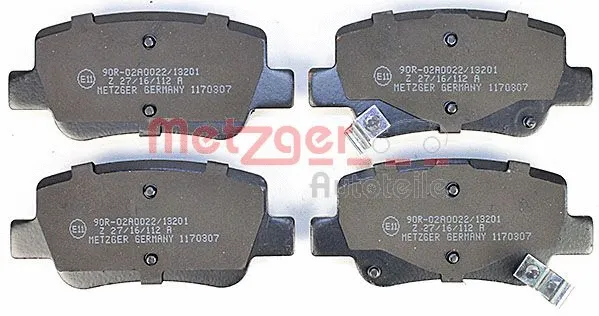 Brake Pad Set, disc brake (1170307)