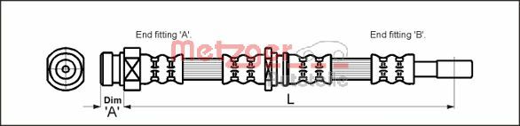 Brake Hose (4113315)