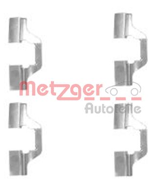 Accessory Kit, disc brake pad (109-1749)