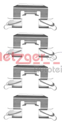 Accessory Kit, disc brake pad (109-1772)