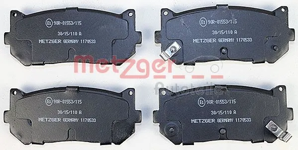 Brake Pad Set, disc brake (1170533)