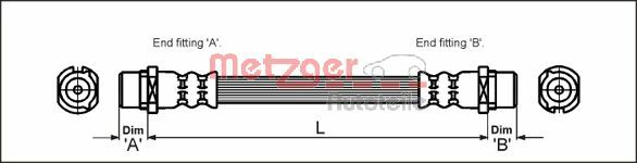 Brake Hose (4112824)