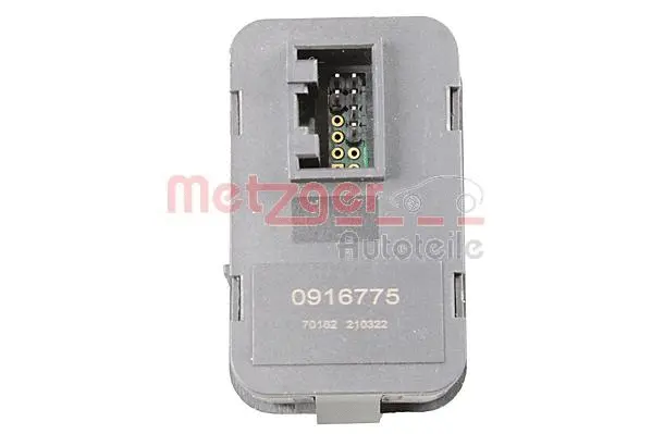Switch, window regulator