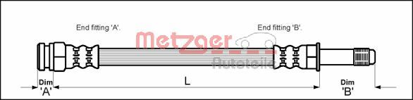 Brake Hose (4114800)