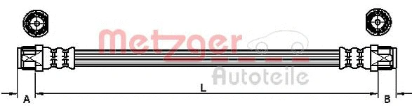 Brake Hose (4110750)