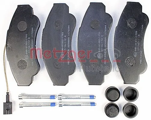 Brake Pad Set, disc brake (1170344)