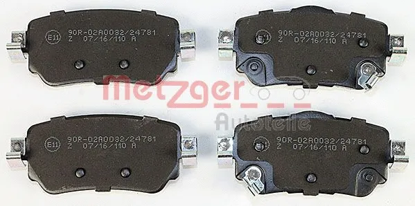 Brake Pad Set, disc brake (1170802)