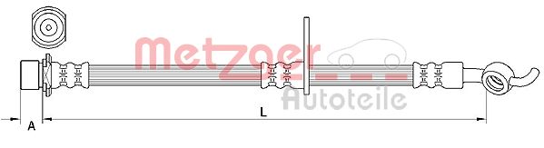 Brake Hose (4110985)
