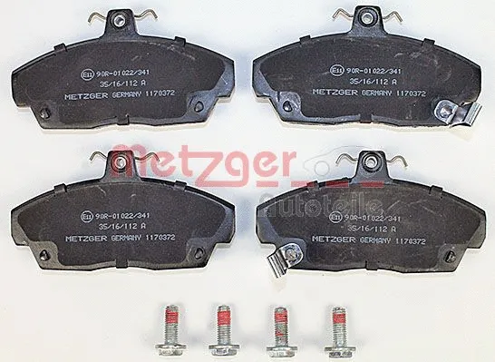 Brake Pad Set, disc brake (1170372)