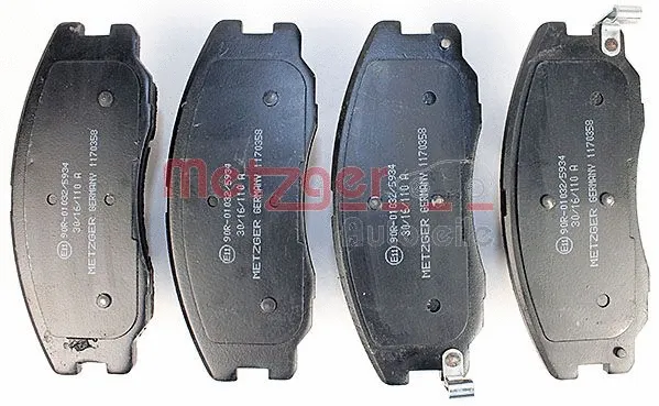 Brake Pad Set, disc brake (1170358)