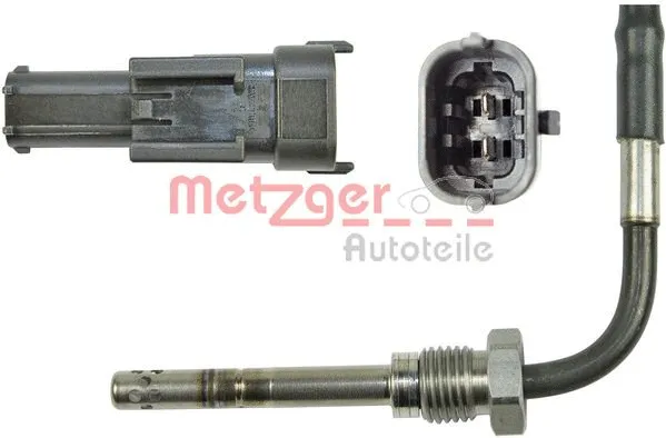 Sensor, exhaust gas temperature