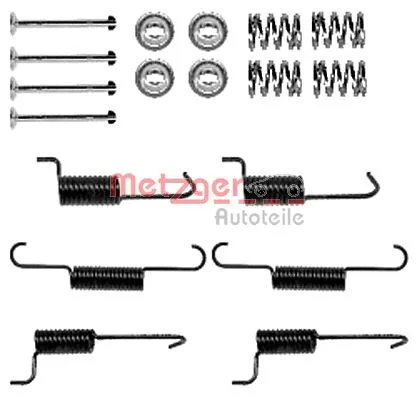 Accessory Kit, parking brake shoes (105-0823)