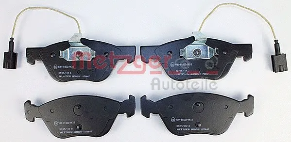 Brake Pad Set, disc brake (1170647)