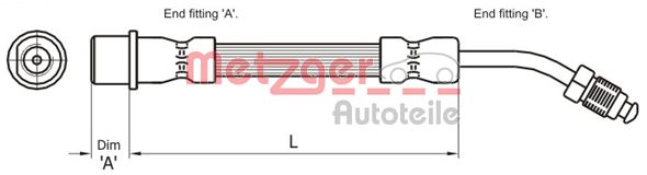 Brake Hose (4111109)