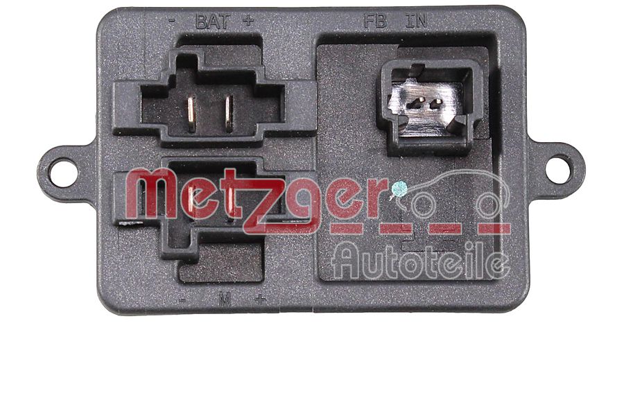 Resistor, interior blower