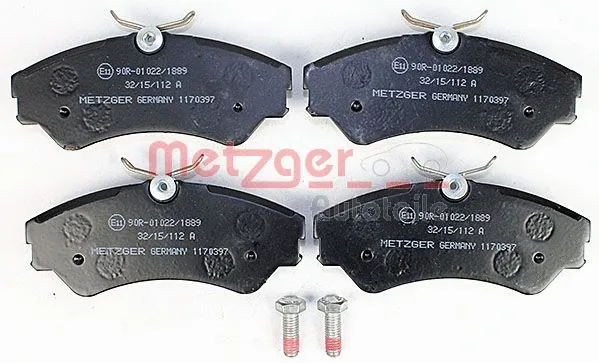 Brake Pad Set, disc brake (1170397)