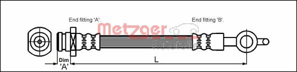 Brake Hose (4112832)