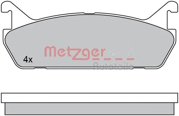 Brake Pad Set, disc brake (1170448)