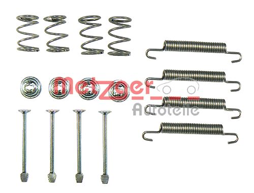 Brake Shoe Set, parking brake (KR 347X)
