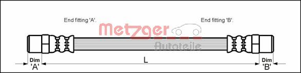 Brake Hose (4110594)