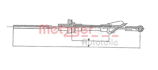 Cable Pull, clutch control (1902.2)