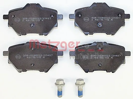 Brake Pad Set, disc brake (1170798)