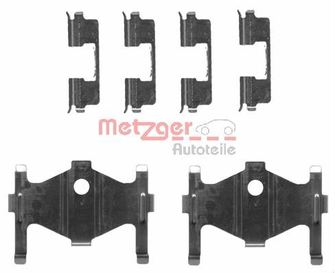 Accessory Kit, disc brake pad (109-1710)