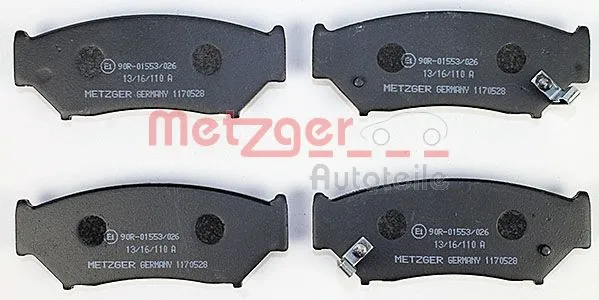 Brake Pad Set, disc brake (1170528)