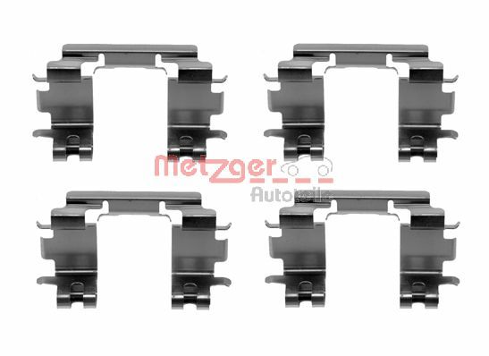 Accessory Kit, disc brake pad (109-1670)